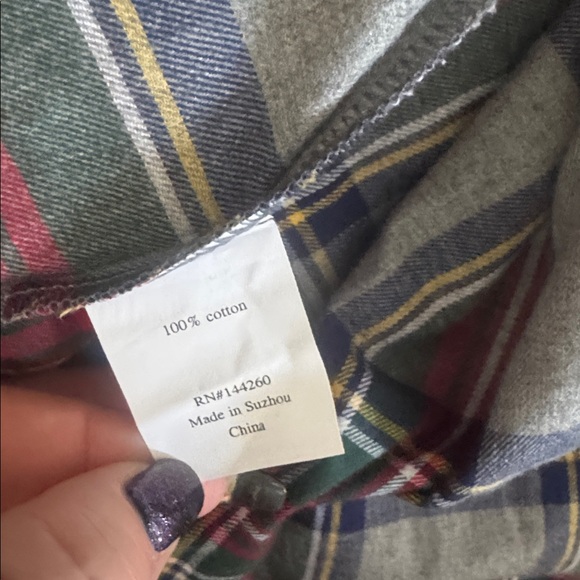 Plaid Women's Robe - Picture 4 of 5